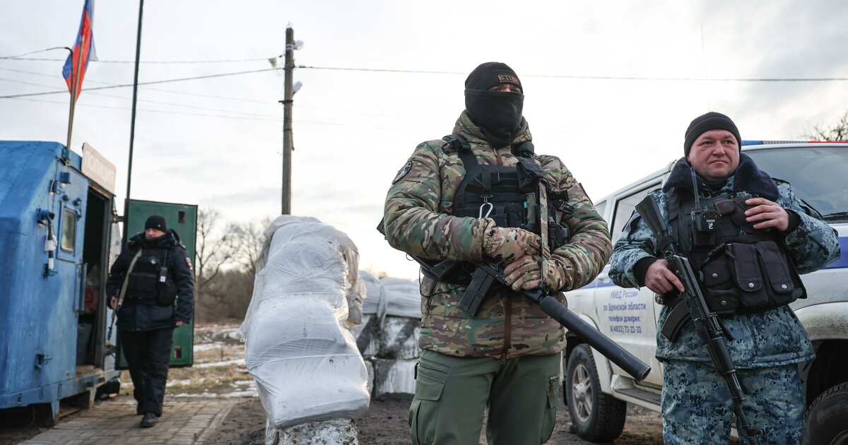 Нападение диверсантов. Украинские пограничники.