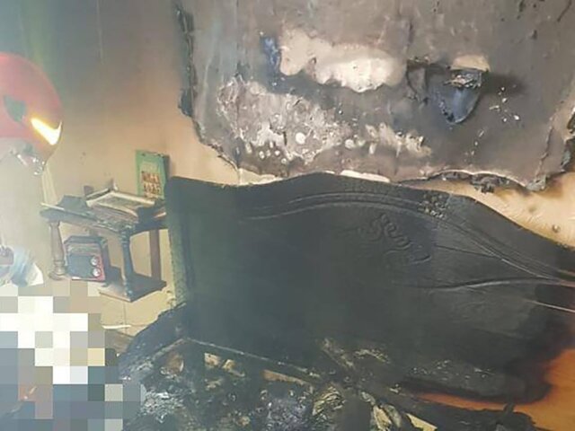 Женщина погибла при пожаре в жилом доме в центре Москвы