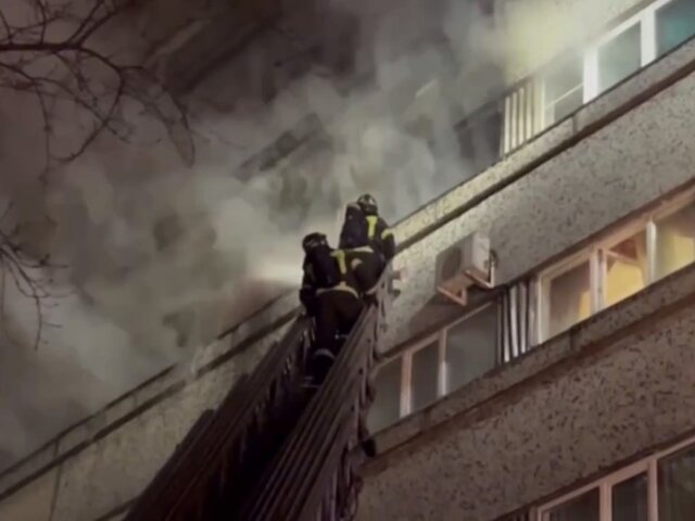 Пять человек пострадали в результате пожара в отеле 