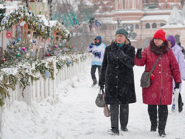 Москвичей предупредили о наступлении морозной погоды