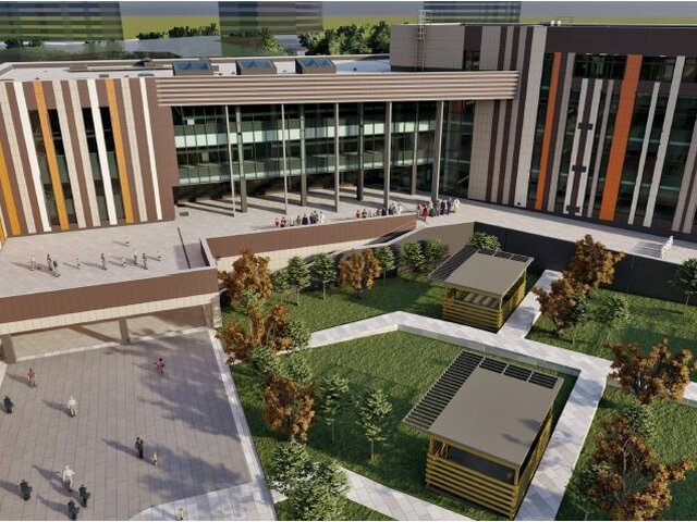 Новый корпус школы на Юровской улице введут в эксплуатацию в 2023 году