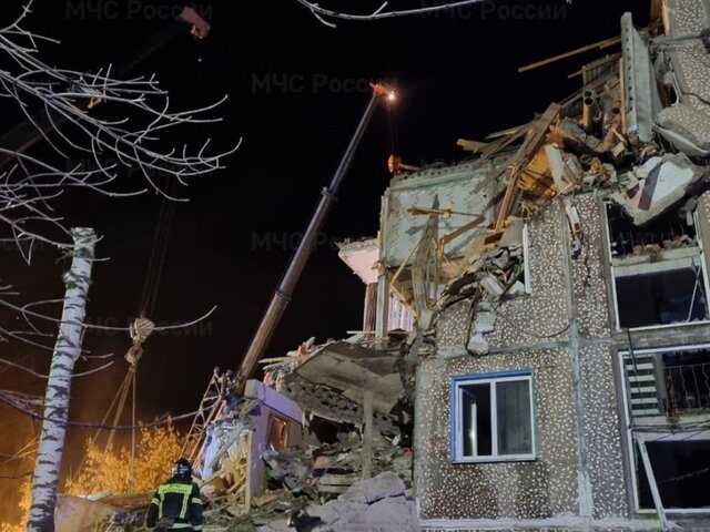 20 квартир были разрушены после взрыва в доме в Тульской области