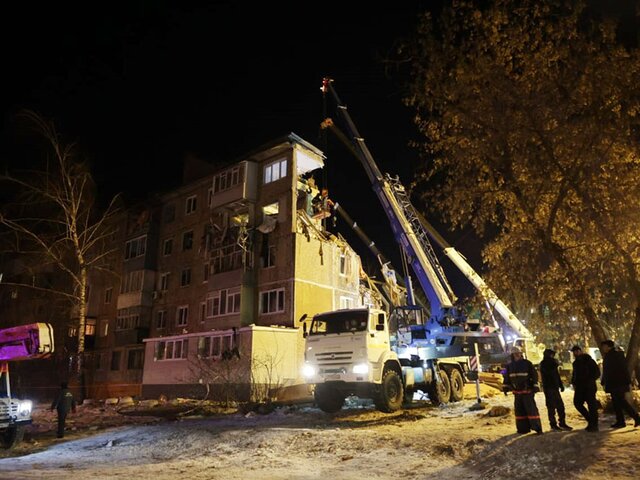 Режим ЧС ввели в Ефремове в Тульской области после взрыва газа в жилом доме