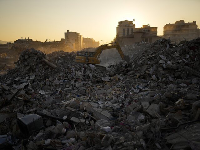 Число жертв землетрясения в Сирии достигло 1 414 человек