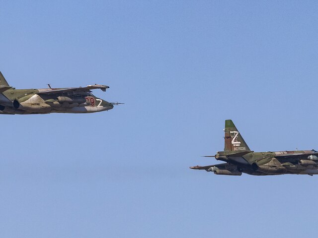 Российские Су-25 нанесли удары фугасными авиабомбами по позициям ВСУ в Авдеевке