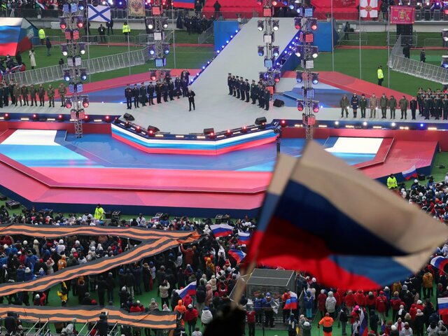 Почти 80% россиян считают значимым митинг-концерт в 