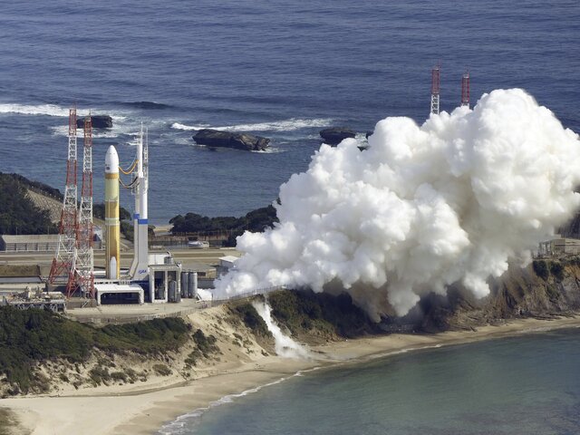 Японское космическое агентство инициировало самоуничтожение новой ракеты H3