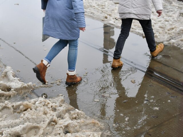 Москвичам рассказали, когда начнется интенсивное таяние снега