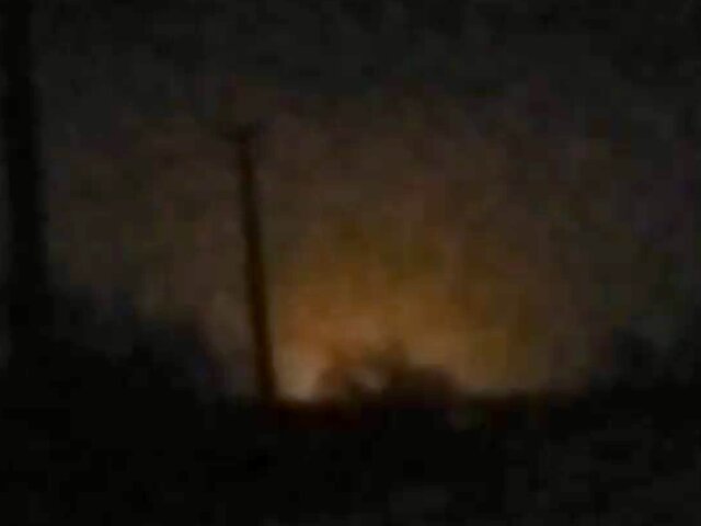Возгорание произошло после взрыва на газопроводе в ЛНР
