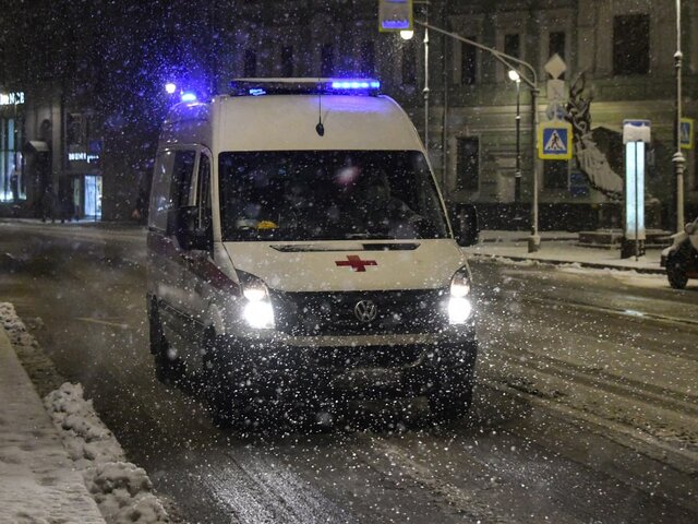 Автобус сбил пешехода в центре Москвы