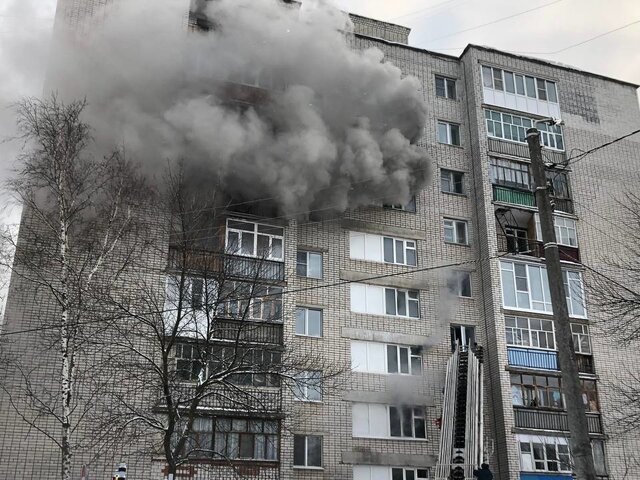 Пожар в жилом доме в Чебоксарах удалось ликвидировать – МЧС