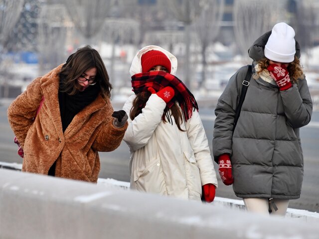 Москвичей предупредили о резком похолодании до -29 градусов
