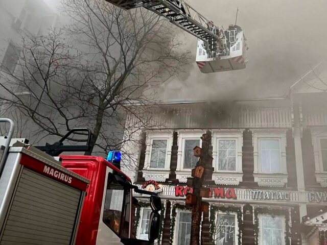 Жильцов ближайшего дома эвакуировали из-за пожара в ресторане в Москве – СМИ