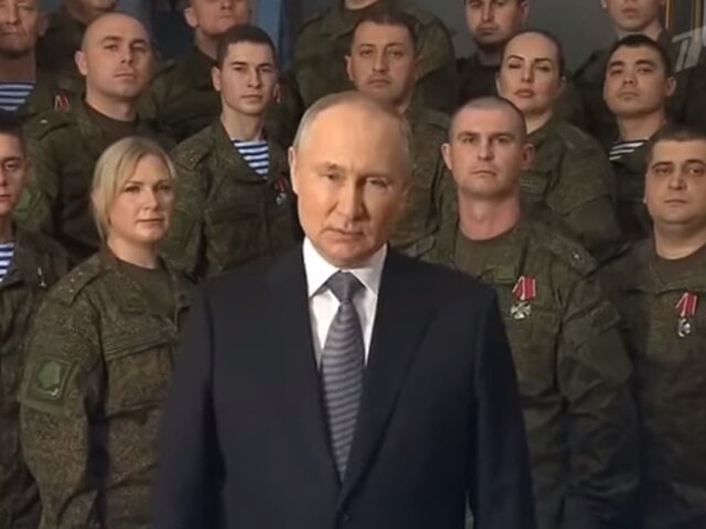 Президент поздравил россиян с Новым годом
