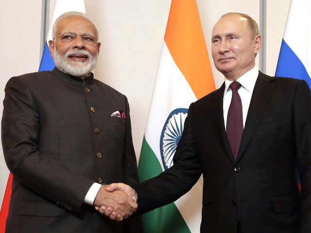 Встреча Моди и Путина планируется в следующем году – посол Индии