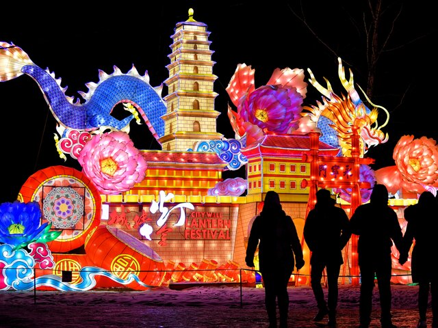 Москвичи встретят китайский Новый год с 18-метровым драконом на ВДНХ