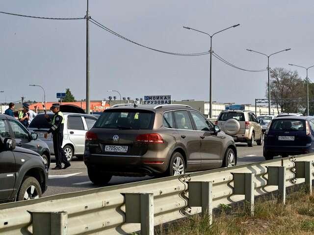 Движение транспорта в Калужской области на границе с другими регионами ограничили