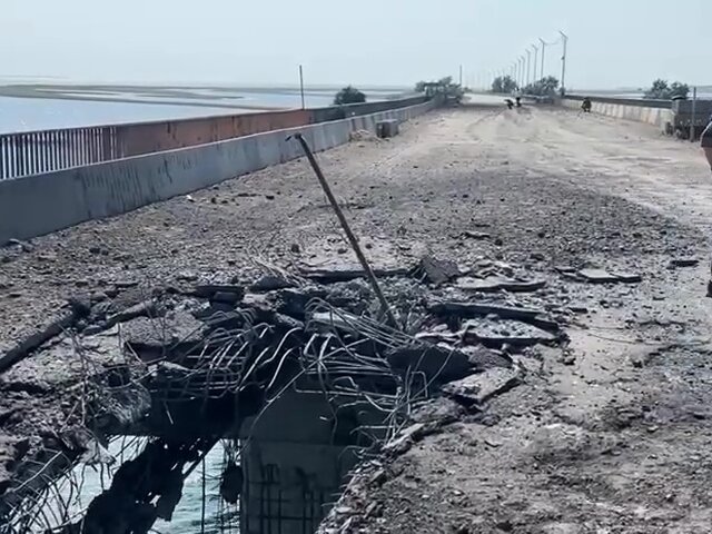 Сальдо сообщил о начале восстановления Чонгарского моста, поврежденного ВСУ