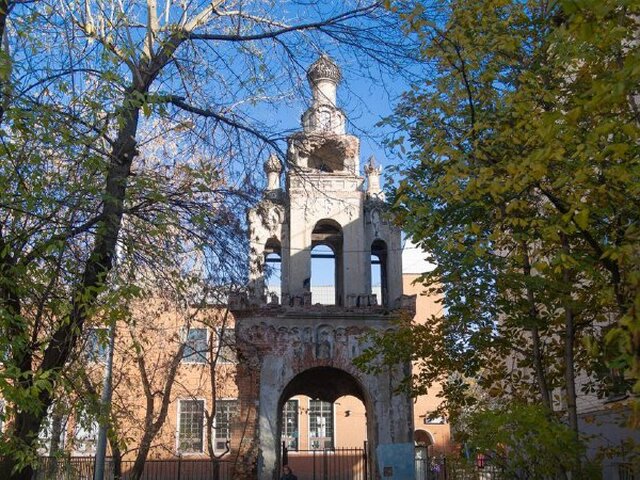 В Москве начали реставрацию колокольни старообрядческого храма Святой Екатерины