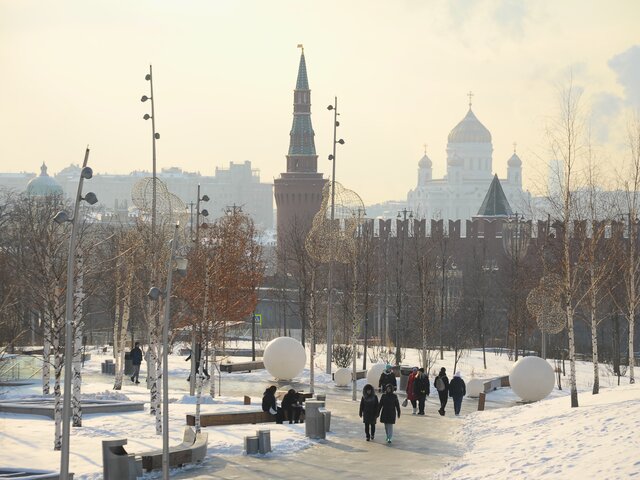 Облачная погода и до 14 градусов мороза ожидаются в Москве 7 декабря