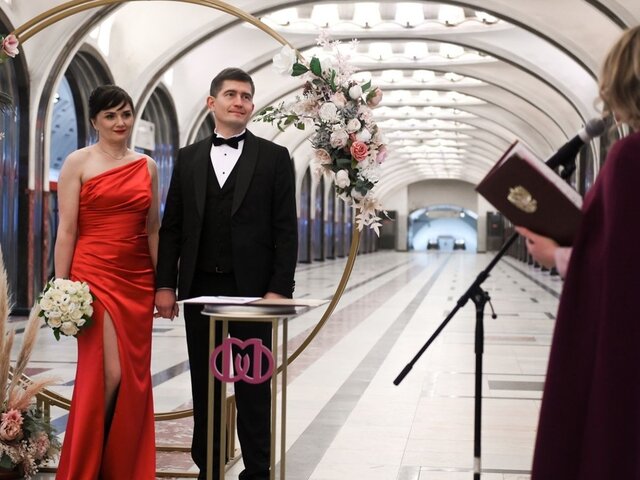 Москвичам рассказали о транспортных локациях для бракосочетания в 2024 году