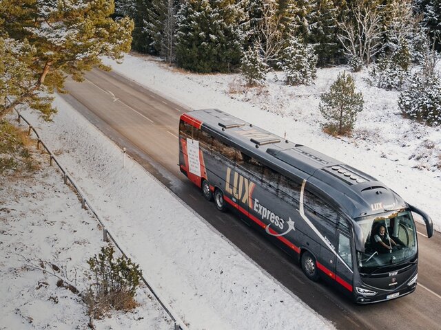 Компания Lux Express объявила о приостановке автобусных рейсов между Россией и Финляндией