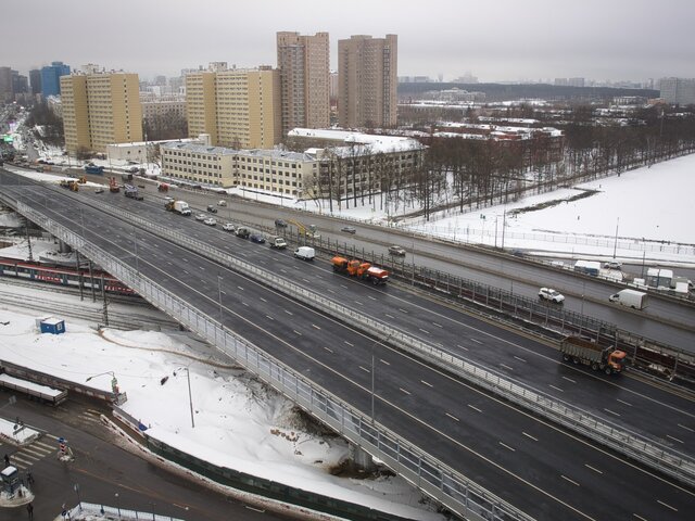 Реконструкция Дмитровского путепровода позволит быстрее добираться до центра Москвы