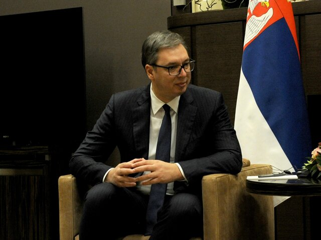Вучич встретится с послом РФ в Сербии в связи с беспорядками в Белграде