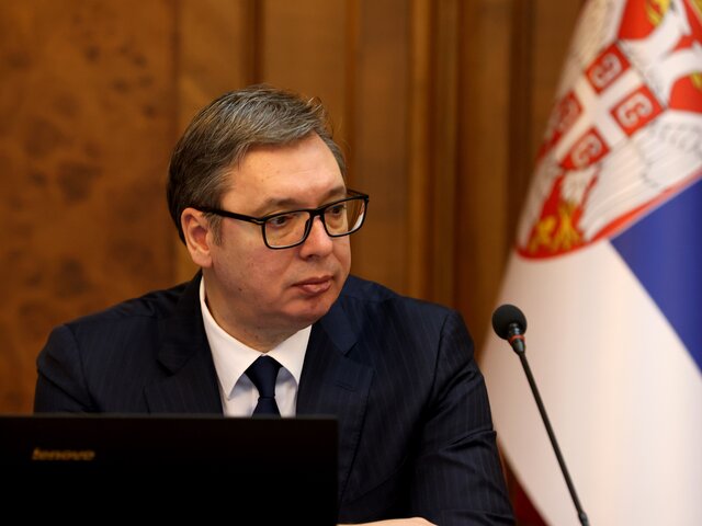 Вучич созвал срочное заседание Совбеза на фоне беспорядков в Белграде