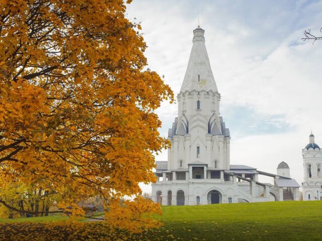 Собянин: начали реставрацию фасадов церкви Вознесения Господня в Коломенском