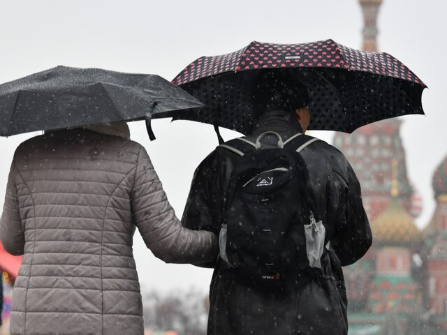 Заряд мокрого снега накроет Москву в конце рабочей недели