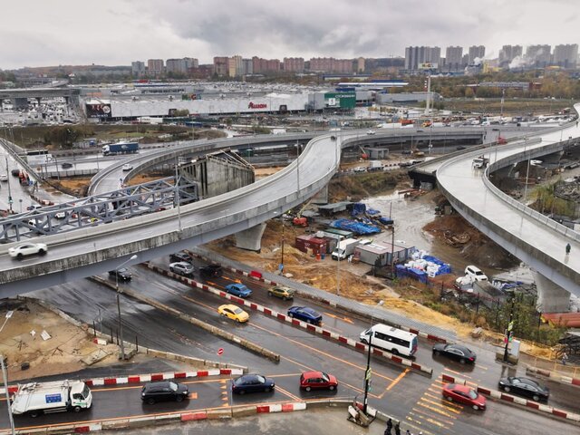 МГД: ускорение строительства дорог положительно скажется на транспортной ситуации в Москве