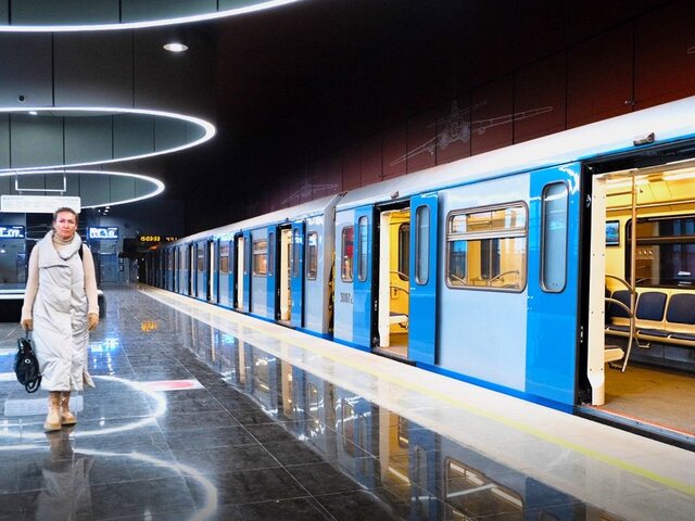 Более 3,3 млн поездок совершено через пять новых станций метро Москвы – Собянин