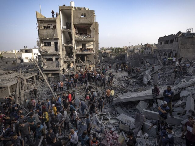 Число погибших палестинцев в секторе Газа превысило 10 тыс