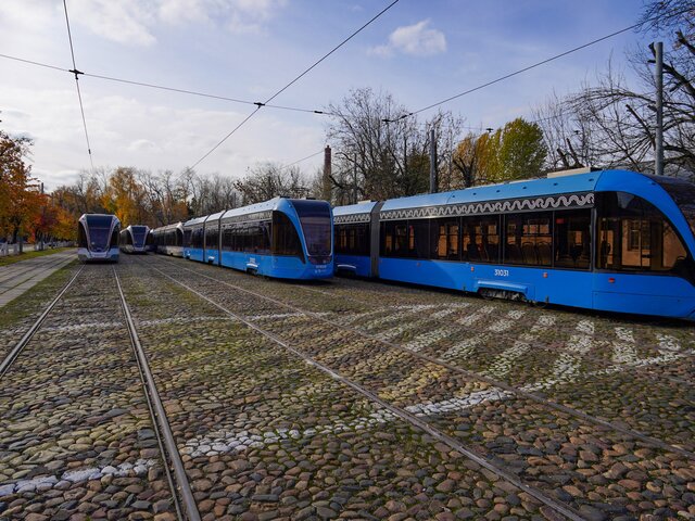 Трамваи не будут ходить по улице Шаболовке с 4 по 6 ноября