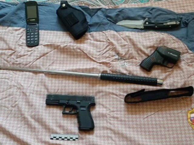 Пистолеты, патроны и охолощенный автомат изъяли силовики на западе Москвы