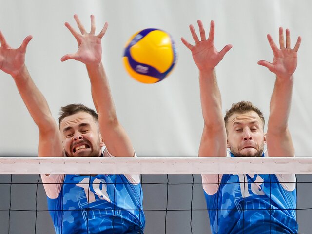 Сборная РФ по волейболу обыграла команду Белоруссии в товарищеском матче