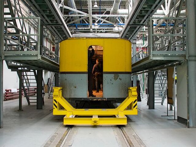 Единственный в мире вагон метро типа В появился в Музее транспорта Москвы