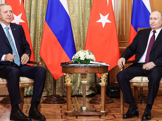 Путин заявил, что переговоры с Эрдоганом прошли в конструктивной и деловой атмосфере