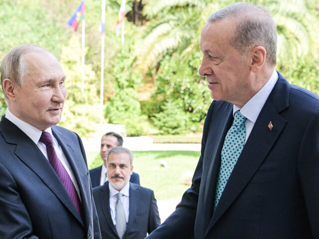Песков назвал переговоры Путина и Эрдогана конструктивными