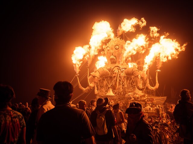 На фестивале Burning Man в США, где застряли 70 тысяч человек, погиб посетитель