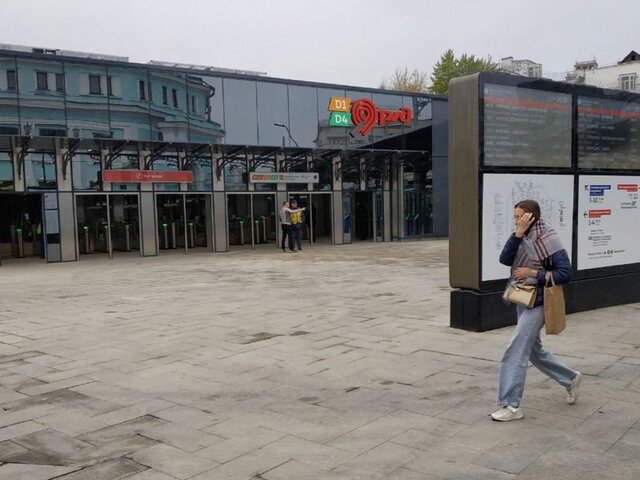 Пешеходный тоннель и южный павильон для МЦД открыли на Белорусском вокзале