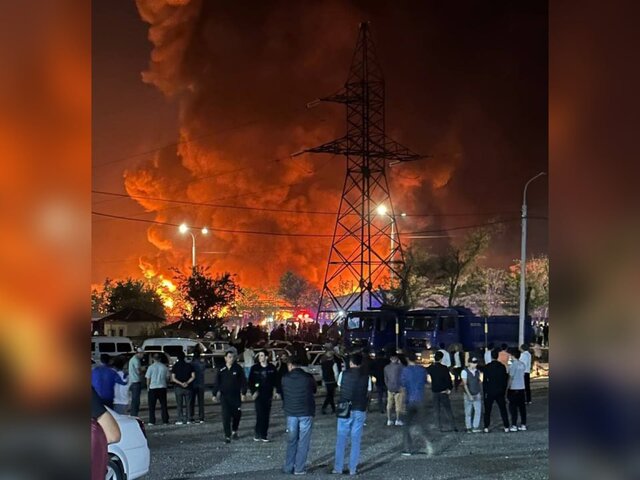 Площадь пожара на складе в Ташкенте составила 10 тыс квадратных метров