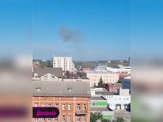 Беспилотник ВСУ атаковал административное здание в Курске