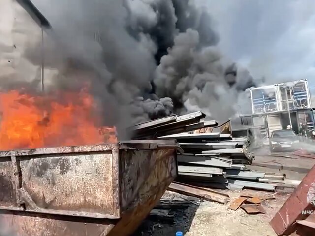 Открытое горение на производстве шин ликвидировали в Люберцах