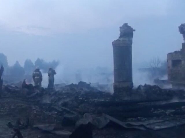 Лесной пожар, ставший причиной возгорания в Шайдурихе, ликвидировали