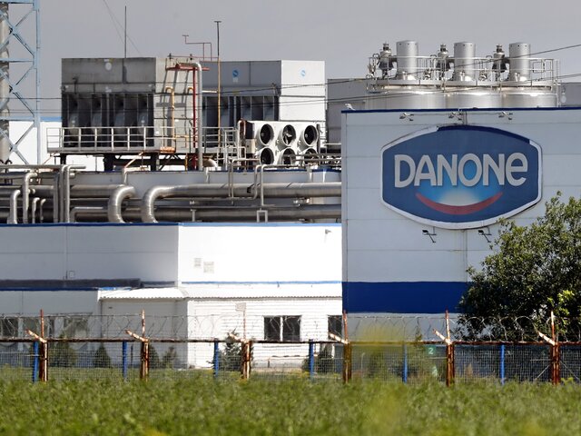 Danone списала 200 млн евро активов после их национализации Россией