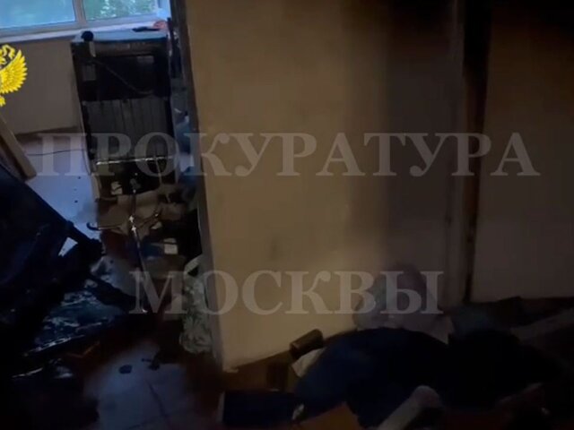Тело женщины обнаружили после пожара в квартире на севере Москвы