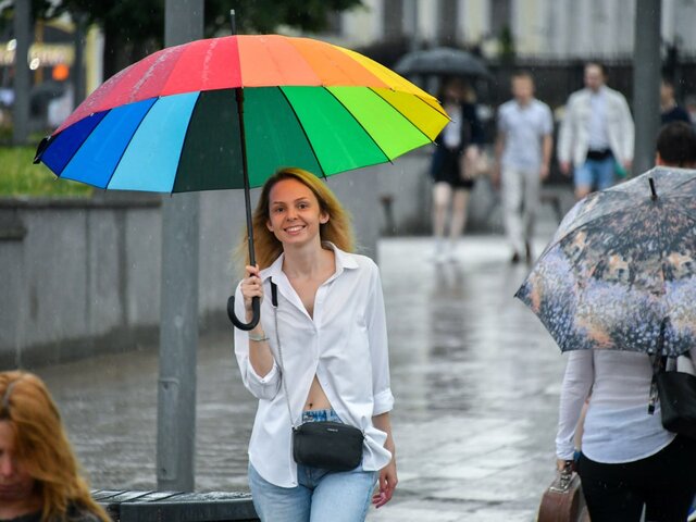 Синоптик предупредил о дождях в Центральной России на следующей неделе
