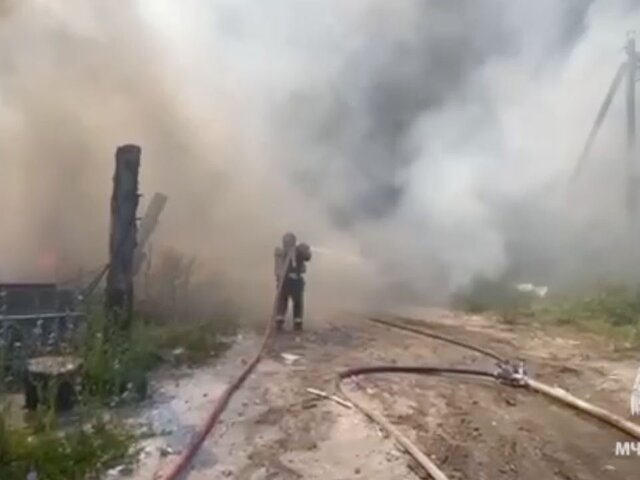 Открытое горение ликвидировали на предприятии во Владимирской области